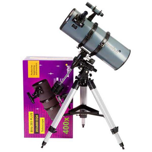 Telescop Levenhuk Blitz 203 PLUS Silver  photo 5