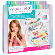 Креативный набор Make It Real Bringing Creativity to Life Rainbows and Pearls 1729M Разноцветный Для девочек, 8+