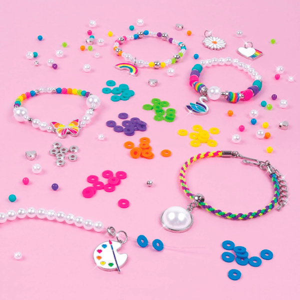 Креативный набор Make It Real Bringing Creativity to Life Rainbows and Pearls 1729M Разноцветный Для девочек, 8+ photo 4