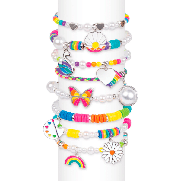 Креативный набор Make It Real Bringing Creativity to Life Rainbows and Pearls 1729M Разноцветный Для девочек, 8+ photo 5