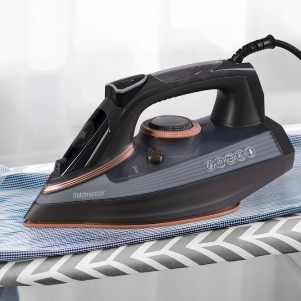 Fier de călcat GoldMaster GM 7623 Gray 2800 W, , 0.3 l, Ceramică photo 4