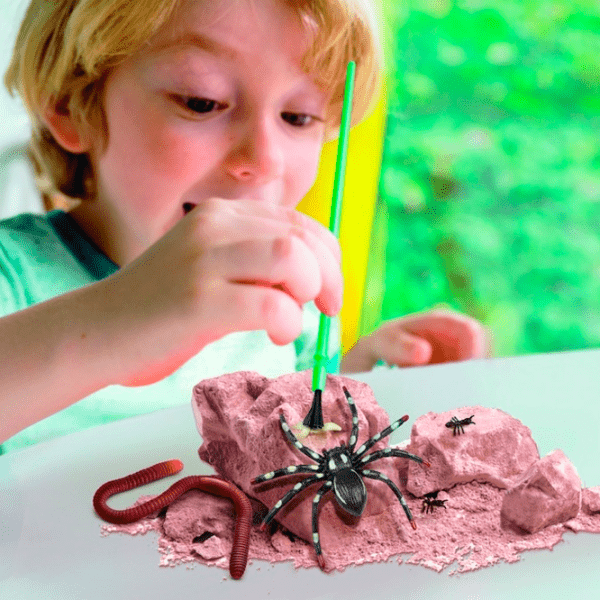 Set de creație 4M KidzLabs Creepy Crawly Digging Kit 00-03397 Multicolor Pentru copii, 5+ photo 6