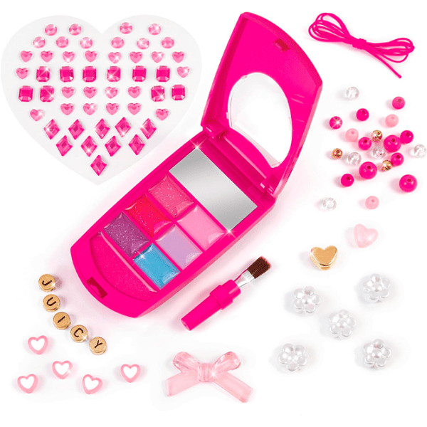 Креативный набор Make It Real Juicy Couture Dial Up the Style Lip Gloss Phone 4473M Разноцветный Для девочек, 6+ photo 2