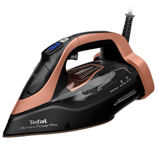 Fier de călcat Tefal FV9E50E0 Black 3200 W, 85 g/min, 0.35 l, Ceramică photo 1
