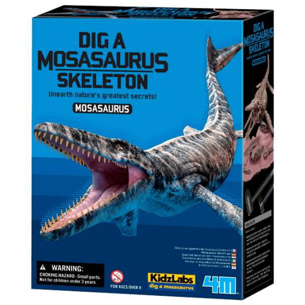 Set de creație 4M Mosasaurus Dig a Mosasaurus skeleton 00-03457 Multicolor Pentru copii, 8+ photo 1