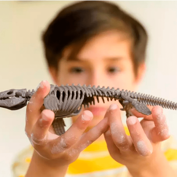 Set de creație 4M Mosasaurus Dig a Mosasaurus skeleton 00-03457 Multicolor Pentru copii, 8+ photo 7