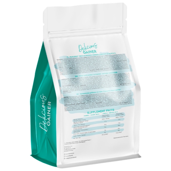 Gainer OstroVit GAINlicious (5903933900902) 4500 g photo 2