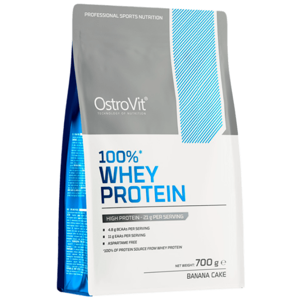Протеин OstroVit 100% WHEY PROTEIN 700 г Банан | порошок photo 1