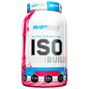 Протеин EverBuild Ultra Hydrolyzed ISO Build 908 г Клубника | порошок