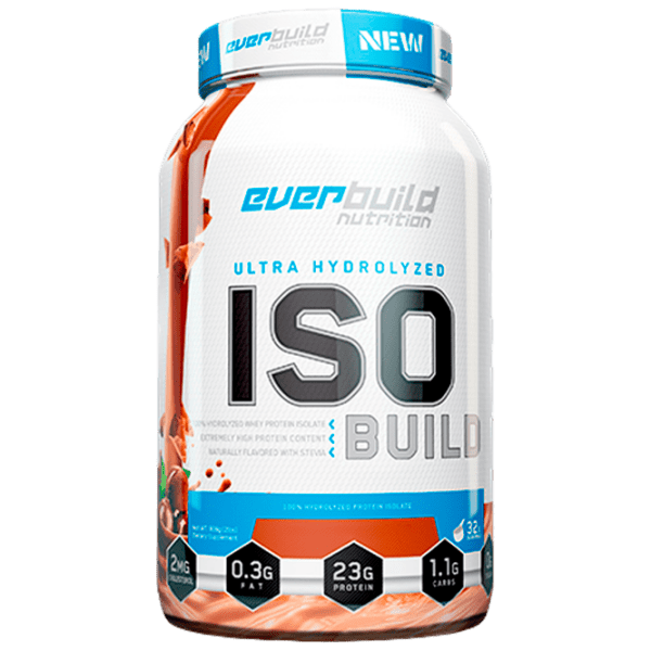 Proteină EverBuild Ultra Hydrolyzed ISO Build 908 g Moca-Cappuccino | praf photo 1