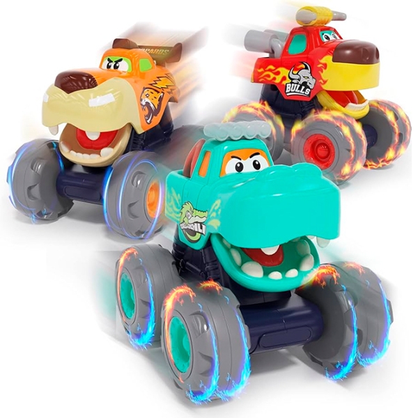 Машинка Hola Toys Monster Truck Tiger 3151B Оранжевый  photo 6