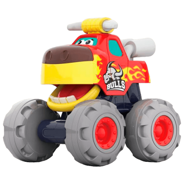Машинка Hola Toys Monster Trucks Angry Bull 3151A Красный  photo 1