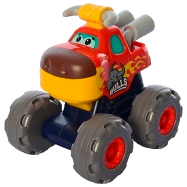 Машинка Hola Toys Monster Trucks Angry Bull 3151A Красный  photo 2