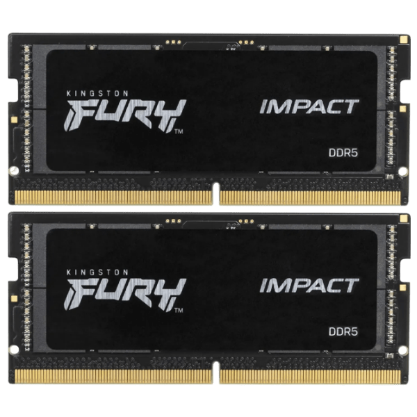 Оперативная память 64 ГБ Kingston FURY IMPACT KF556S40IBK2-64 SO-DIMM, DDR5, 5600 МГц photo 1