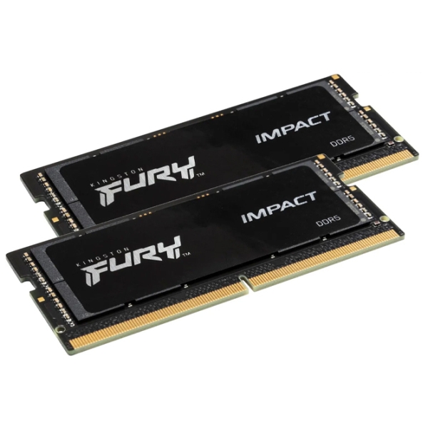 Оперативная память 64 ГБ Kingston FURY IMPACT KF556S40IBK2-64 SO-DIMM, DDR5, 5600 МГц photo 3
