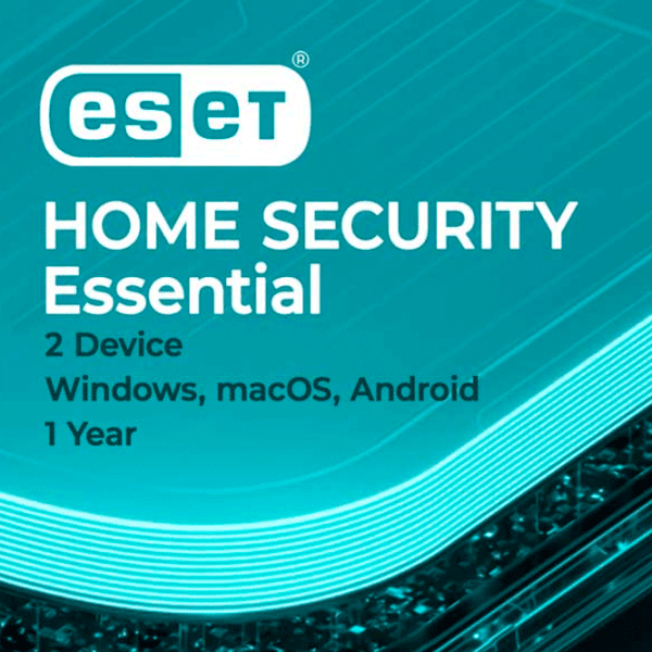 Антивирус ESET Home Security ESSENTIAL 1 year for 2 dev X86/X64 Карточка 2 Devices, Карточка, 12 photo 1