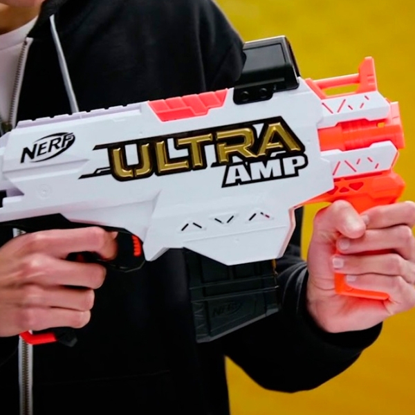 Бластер Hasbro Nerf Ultra Amp F0954 White патронный, Стрел, 8+ photo 5