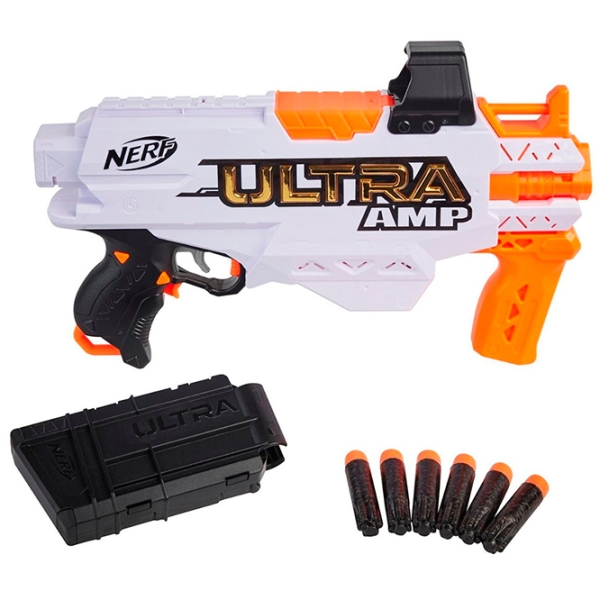 Бластер Hasbro Nerf Ultra Amp F0954 White патронный, Стрел, 8+ photo 6