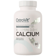 Витамины и минералы OstroVit Vitamin D3 + K2 + Calcium 90 tabs 5902232618624 90 