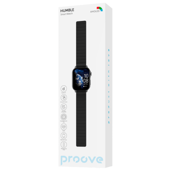 Ceas inteligent Proove Humble Black 2.04" | | Zinc/ Silicon
| SWHB00000001 photo 4