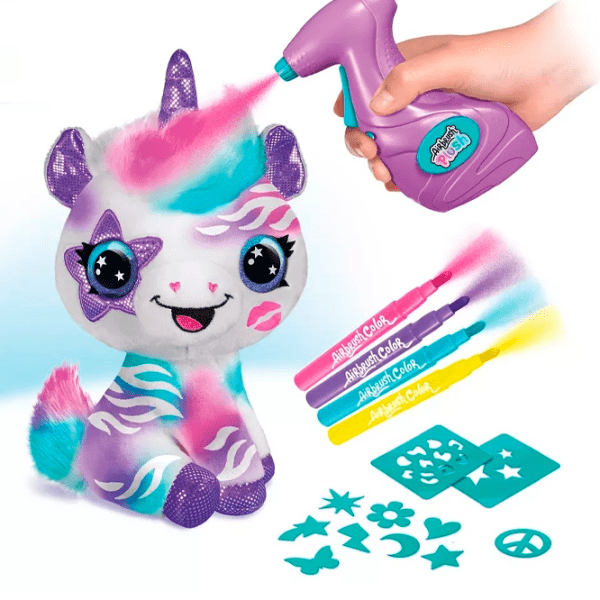 Креативный набор Canal Toys Airbrush Plush Unicorn 228CL Разноцветный Для девочек, 6+ photo 2