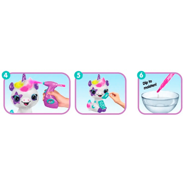 Креативный набор Canal Toys Airbrush Plush Unicorn 228CL Разноцветный Для девочек, 6+ photo 4