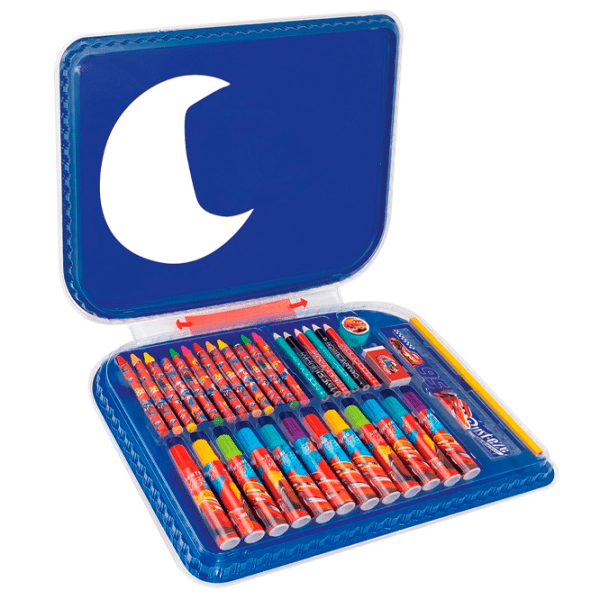 Set de creație As Kids Disney Cars Art Case 1023-66227 Red Pentru copii, 3+ photo 2