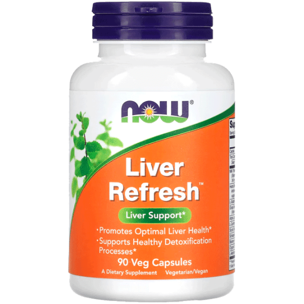 Витамины и минералы Now Foods LIVER REFRESH 90 VCAPS 733739024480  90 капсул photo 1