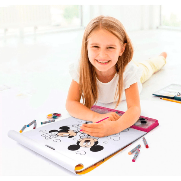 Set de creație As Kids Giga Block Minnie 1023-62733 Pink Pentru fetițe, 3+ photo 4