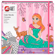 Креативный набор As Kids Art Princesses 1038-21054 Pink Для девочек, 4+