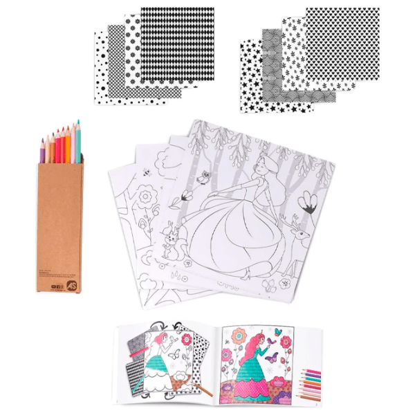 Set de creație As Kids Art Princesses 1038-21054 Pink Pentru fetițe, 4+ photo 3