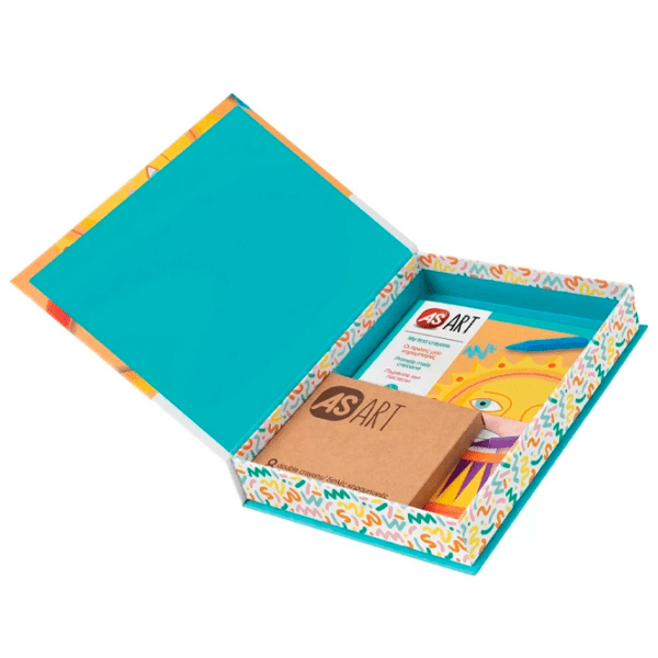 Set de creație As Kids Art My First Crayons 1038-21061 Pink Pentru copii, 2+ photo 3