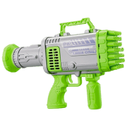 Машинка для пускания мыльных пузырей Essa Toys Bazooka P81408 Разноцветный с пузырьками, Вода, 3+