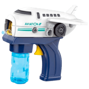 Машинка для пускания мыльных пузырей Essa Toys Самолет P81258A White с пузырьками, Вода, 3+