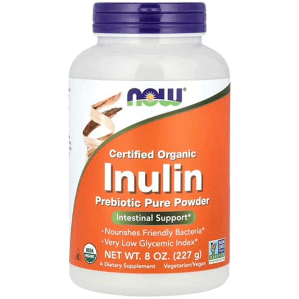 Vitamine și minerale Now Foods ORG INULIN POWDER 733739029447   photo 1