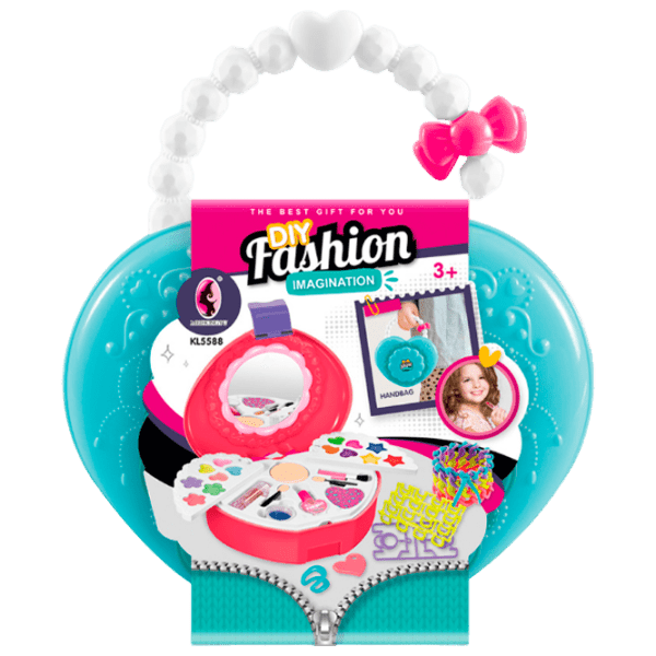 Set de creație Essa Toys DIY Fashion Cutie cu cosmetice KL5588 Multicolor Pentru fetițe, 3+ photo 1