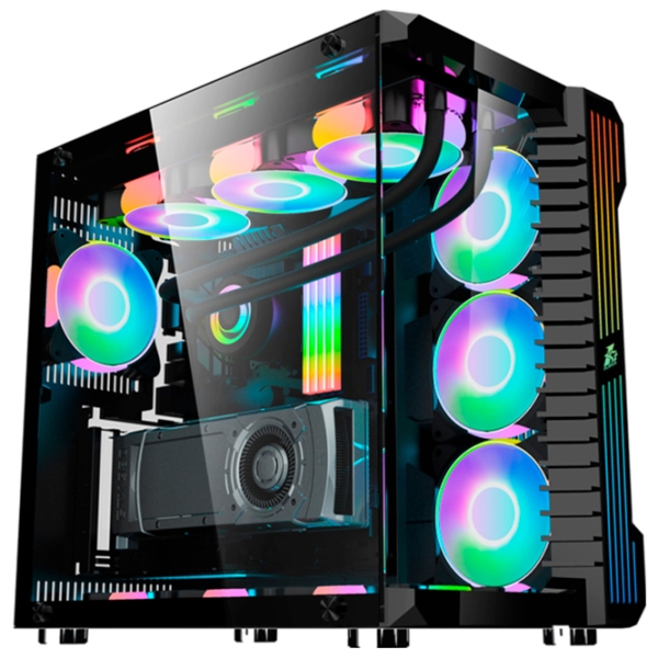 Корпус 1STPLAYER SP9 Черный micro ATX photo 2