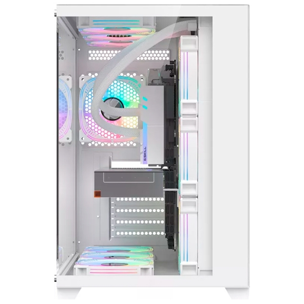 Корпус 1STPLAYER MV8-TP Белый micro ATX photo 3