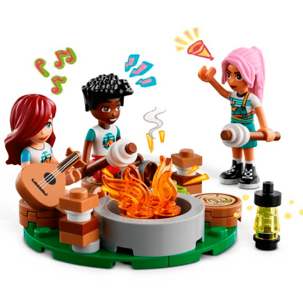 Constructor LEGO Adventure Camp Cozy Multicolor Numărul de piese 437, 7+ photo 5