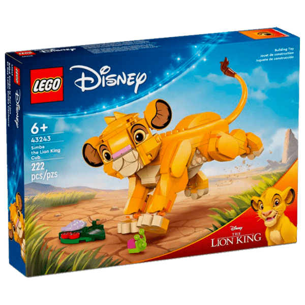 Конструктор LEGO Simba the Lion King Cub Оранжевый Количество деталей 222, 6+ photo 1
