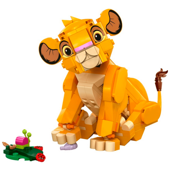 Конструктор LEGO Simba the Lion King Cub Оранжевый Количество деталей 222, 6+ photo 2
