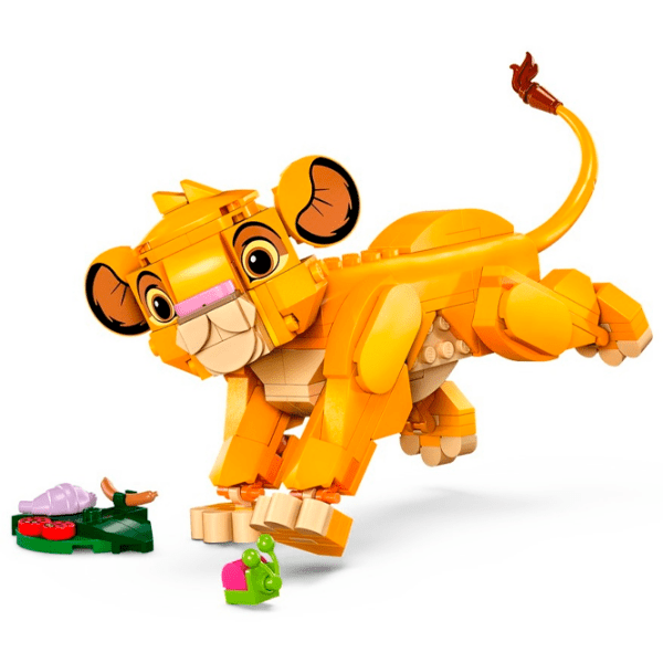 Конструктор LEGO Simba the Lion King Cub Оранжевый Количество деталей 222, 6+ photo 3