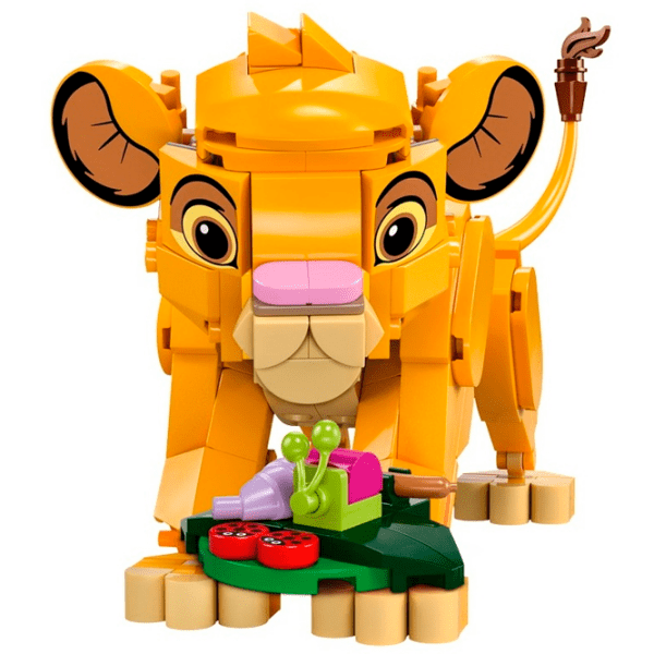 Конструктор LEGO Simba the Lion King Cub Оранжевый Количество деталей 222, 6+ photo 5