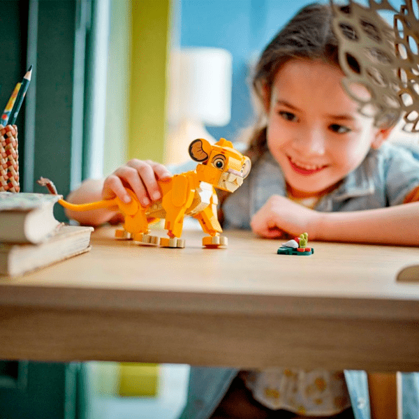 Конструктор LEGO Simba the Lion King Cub Оранжевый Количество деталей 222, 6+ photo 6