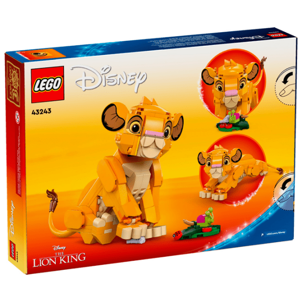 Конструктор LEGO Simba the Lion King Cub Оранжевый Количество деталей 222, 6+ photo 9
