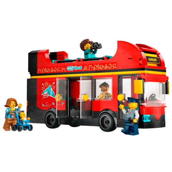 Конструктор LEGO Red Double-Decker Sightseeing Bus Разноцветный Количество деталей 384, 7+ photo 2
