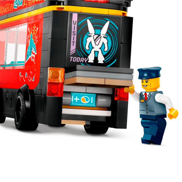 Конструктор LEGO Red Double-Decker Sightseeing Bus Разноцветный Количество деталей 384, 7+ photo 6