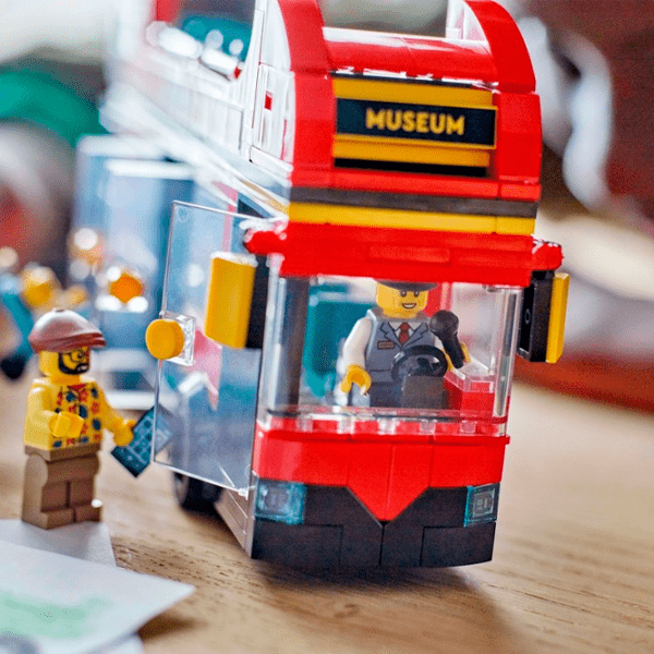 Конструктор LEGO Red Double-Decker Sightseeing Bus Разноцветный Количество деталей 384, 7+ photo 8