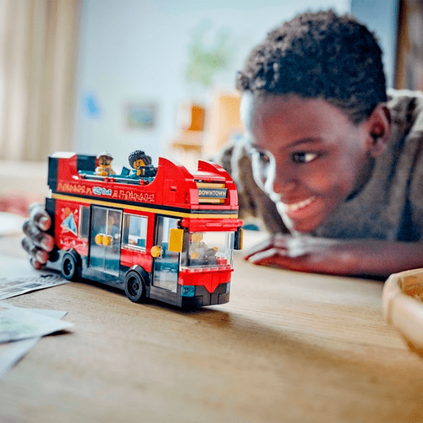 Конструктор LEGO Red Double-Decker Sightseeing Bus Разноцветный Количество деталей 384, 7+ photo 11