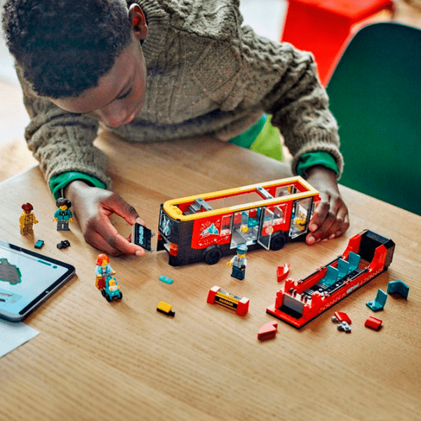 Конструктор LEGO Red Double-Decker Sightseeing Bus Разноцветный Количество деталей 384, 7+ photo 14